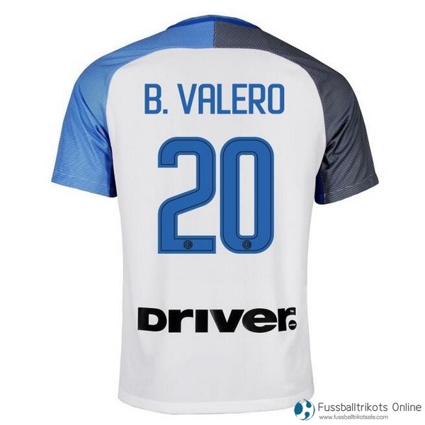 Inter Milan Trikot Auswarts B.Valero 2017-18 Fussballtrikots Günstig